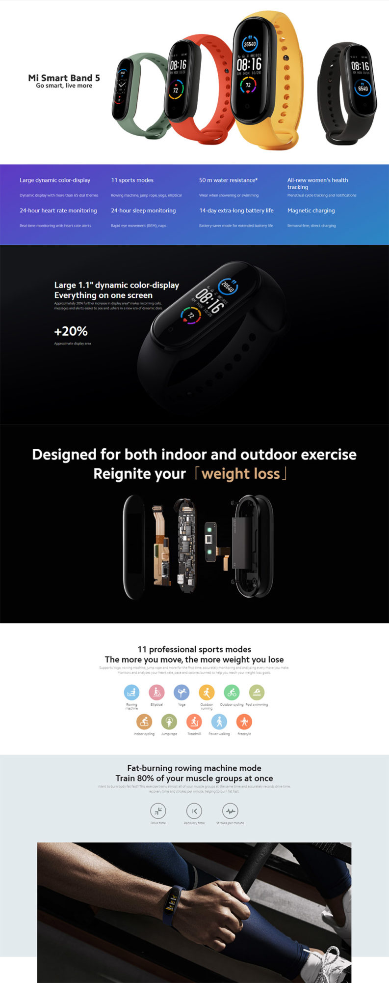 xiaomi mi smart band 5 global version