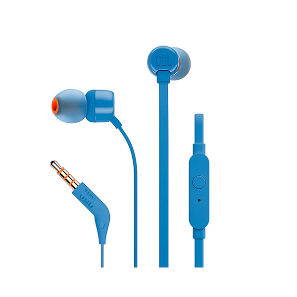 JBL TUNE 110 In-Ear Headphones -Blue - Penguin.com.bd