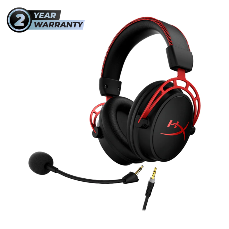 HyperX Cloud Alpha Gaming Headset - Red - Penguin.com.bd